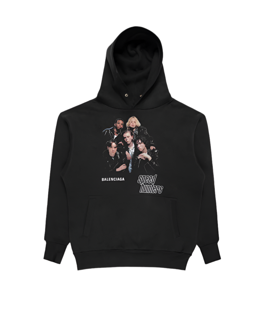 Balenciaga Speedhunters Black Hoodie (2018)