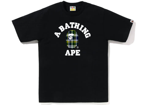 A Bathing Ape Check College Tee (2023)