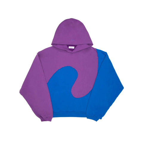 Erl Swirl Hoodie Purple/Blue (2021)