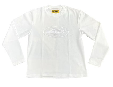 Corteiz Alcatraz Waffle L/S Tee White (2023)