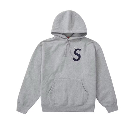 Supreme S Logo Hoodie Grey (2022)