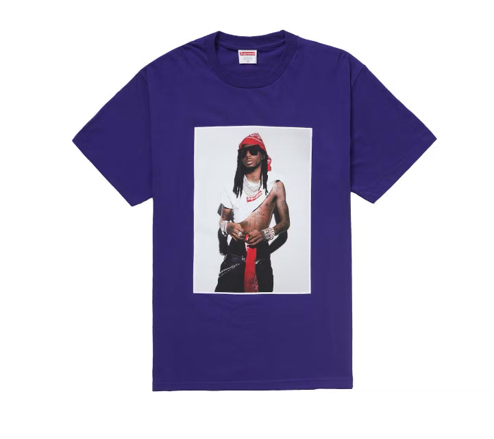 Supreme Playboi Carti Photo Tee Purple (2025)