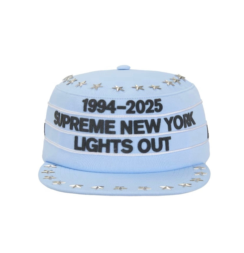Supreme Stars Studded Pillbox Hat Light Blue (2025)