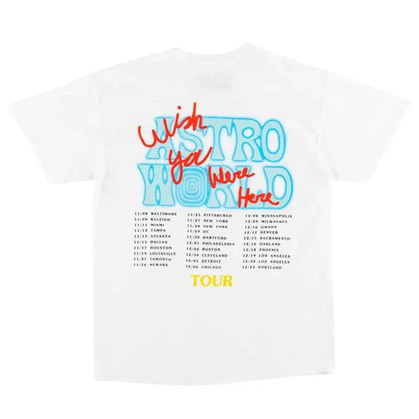 Travis Scott Astroworld No Bystanders Tee White (2019)