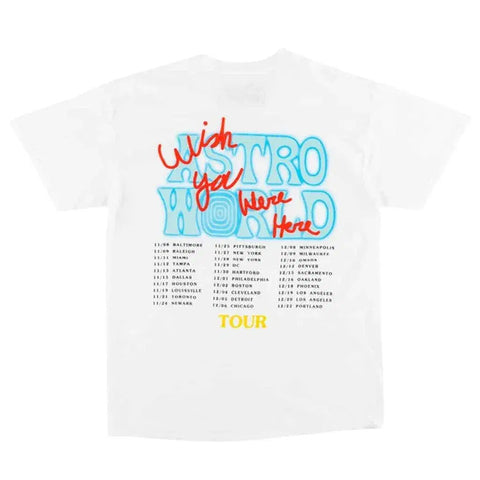 Travis Scott Astroworld No Bystanders Tee White (2019)
