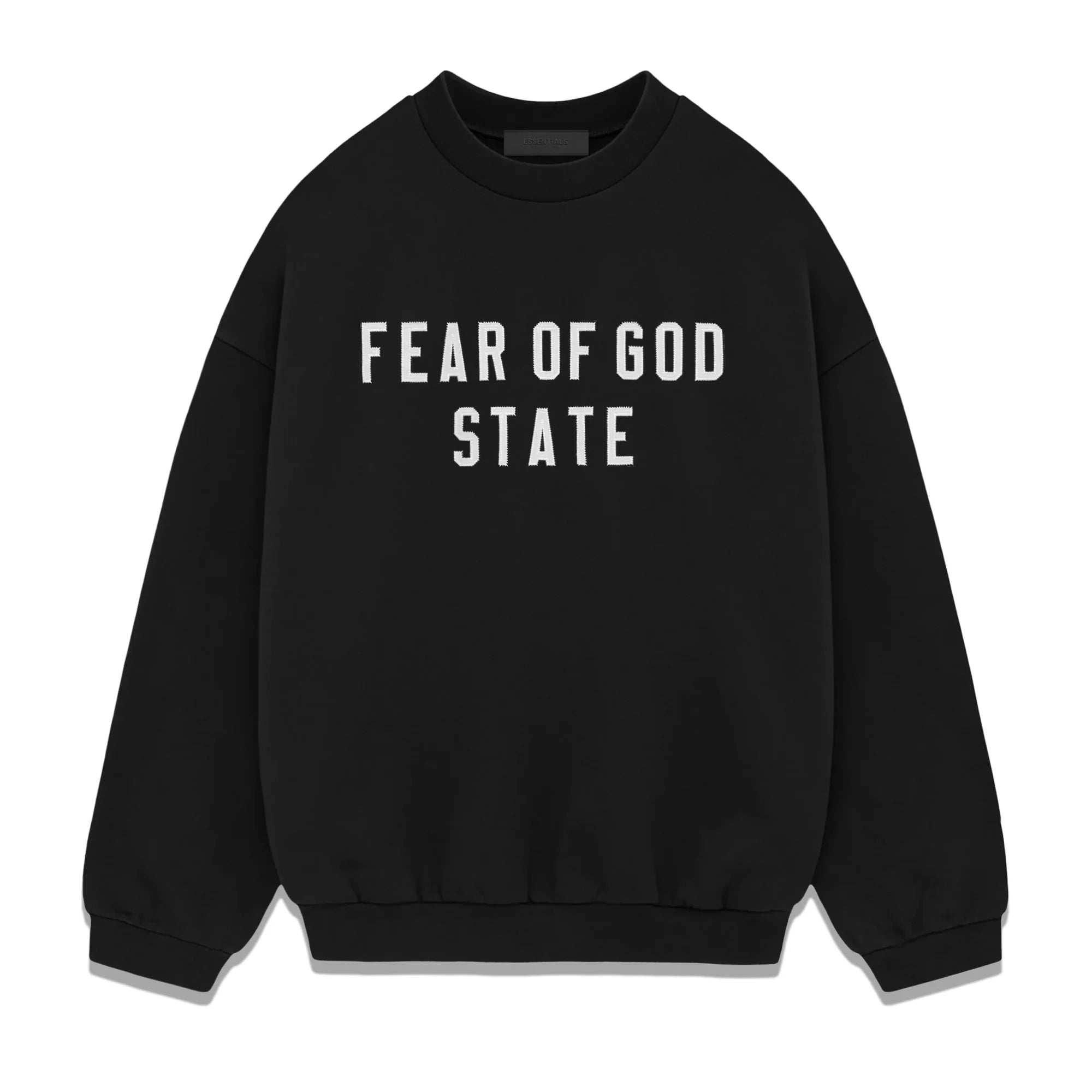 Essentials Fear Of God State Crewneck Black (2024)