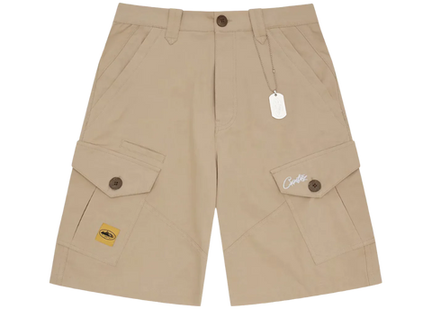 Corteiz Storm Cargo Shorts Beige (2023)