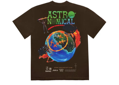 Travis Scott Sicko The Scotts Event Tee Brown (2020)