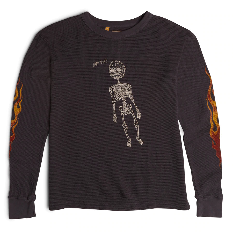 Gallery Dept. Born To Die Thermal L/S Tee Black (2024)
