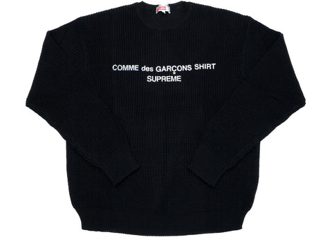 Supreme x Comme Des Garcons Shirt Sweater (2018)