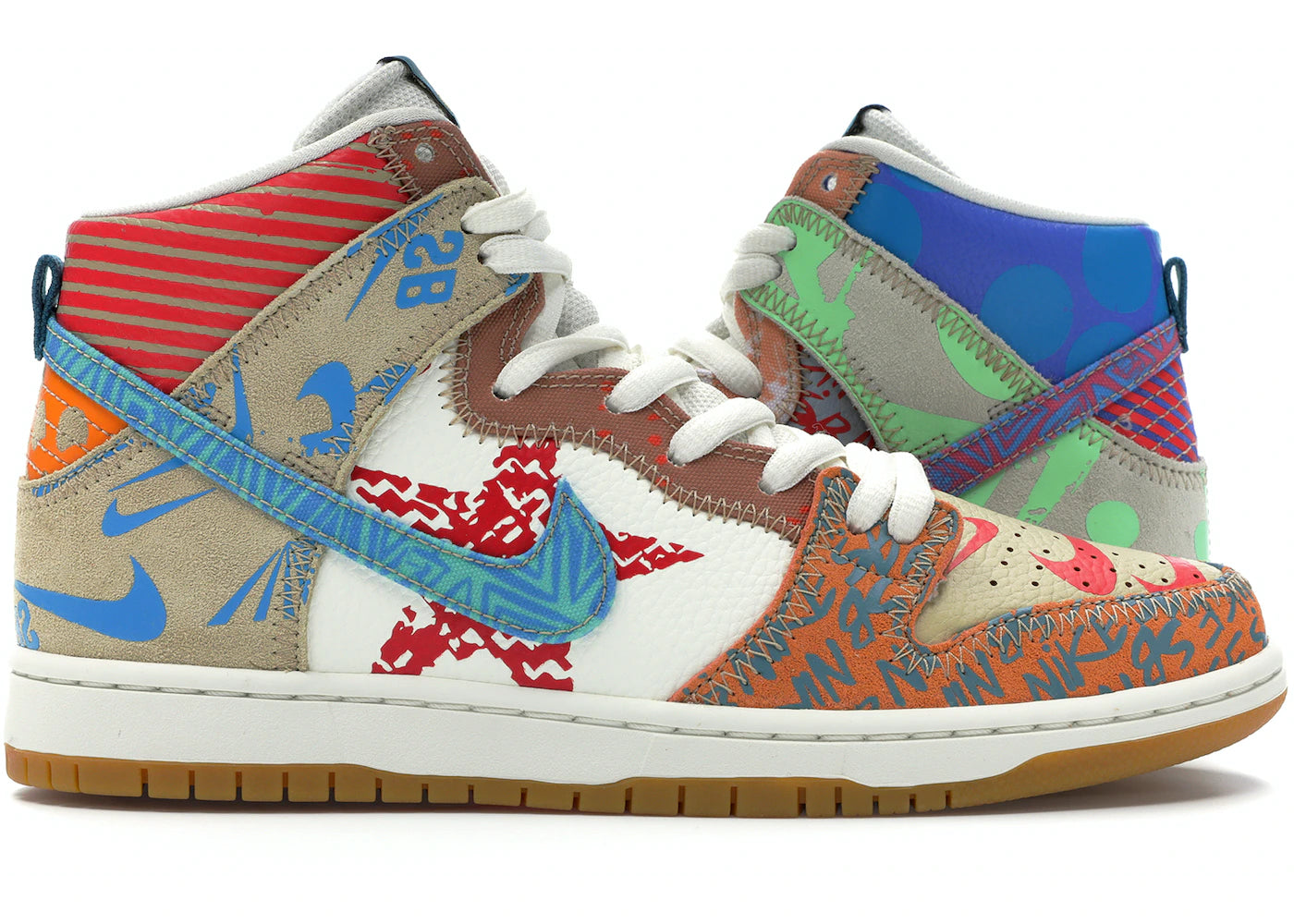 Nike SB Dunk High Thomas Campbell What The Dunk ODRA